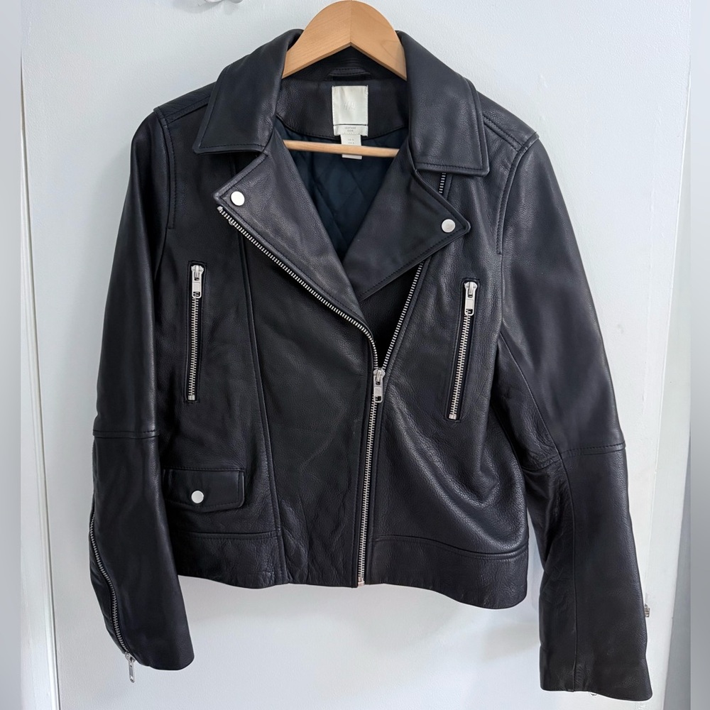Women's Black Genuine Leather Jacket